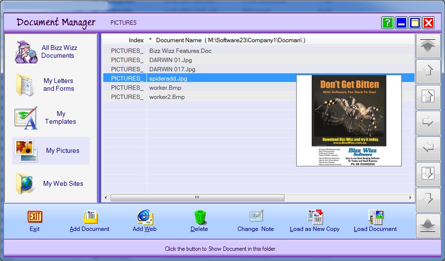 BIZZ WIZZ DOCUMENT MANAGER